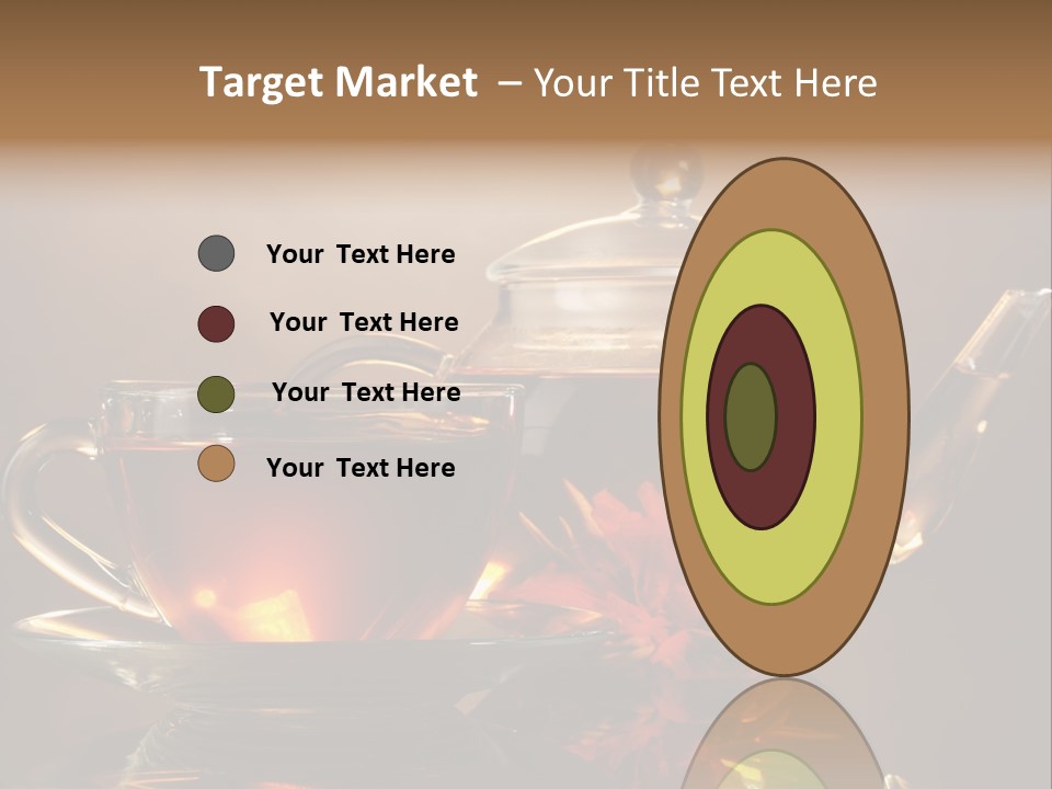 Ceremony Leaf Glass PowerPoint Template