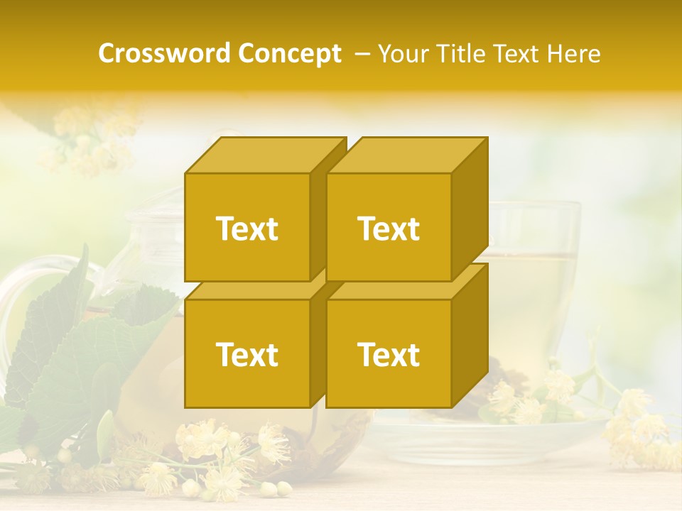 Relaxing Therapy Blue PowerPoint Template