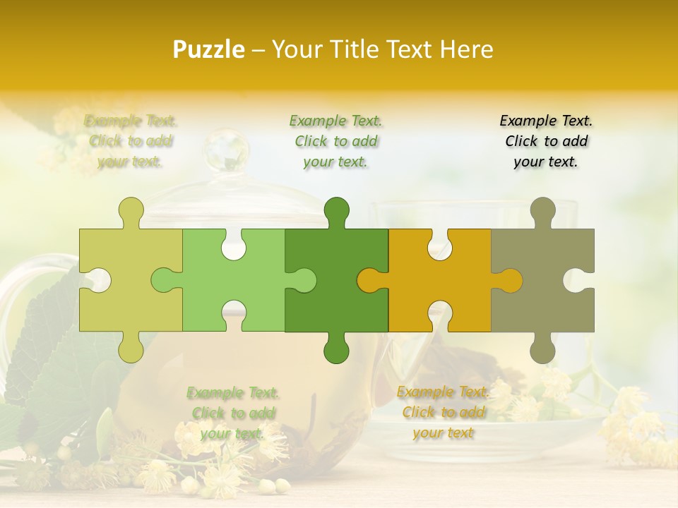 Relaxing Therapy Blue PowerPoint Template