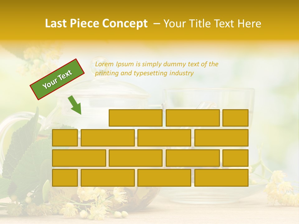 Relaxing Therapy Blue PowerPoint Template