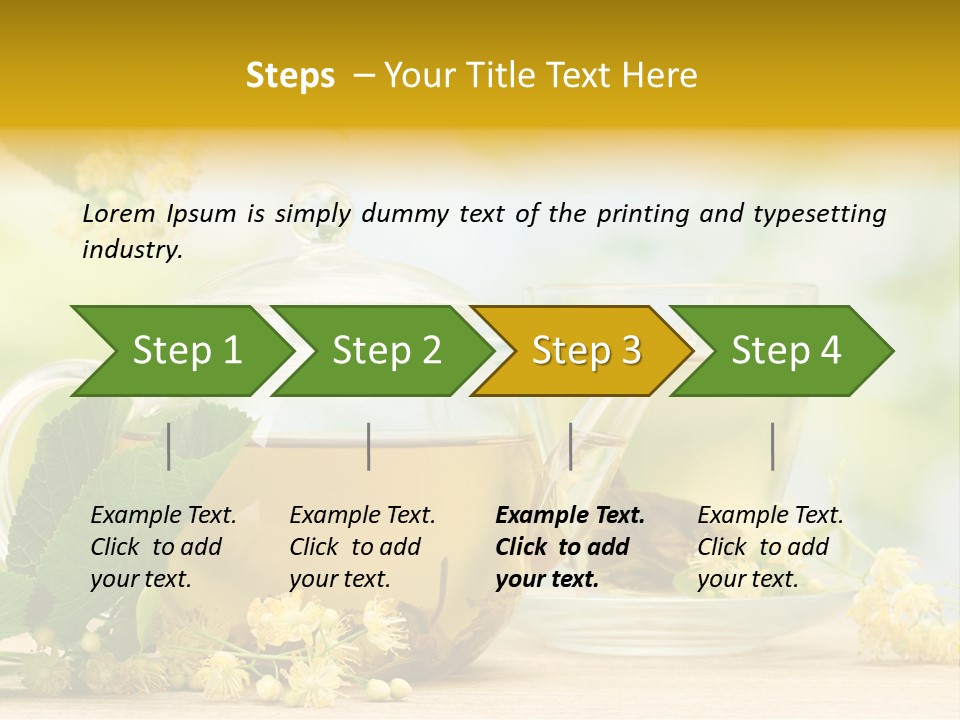 Relaxing Therapy Blue PowerPoint Template
