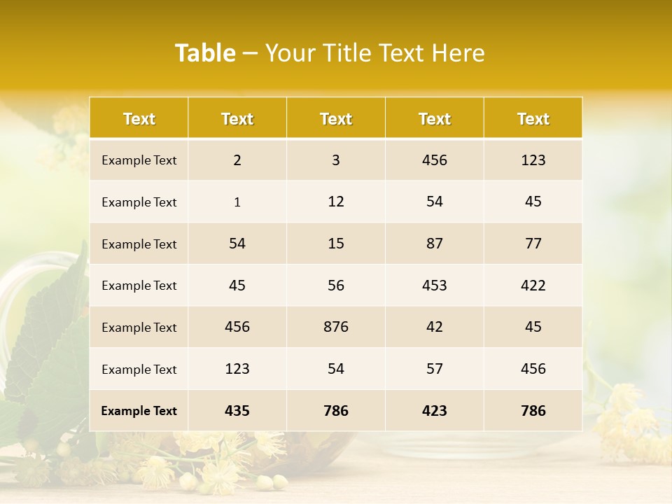 Relaxing Therapy Blue PowerPoint Template