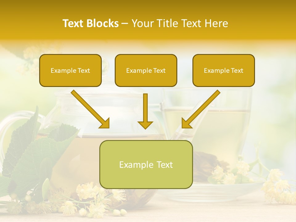 Relaxing Therapy Blue PowerPoint Template