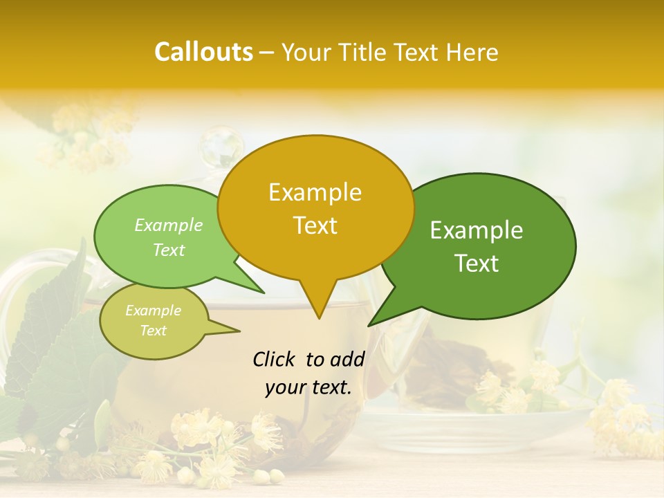 Relaxing Therapy Blue PowerPoint Template