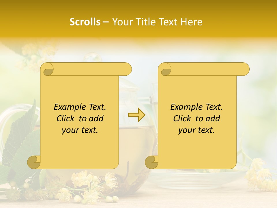 Relaxing Therapy Blue PowerPoint Template