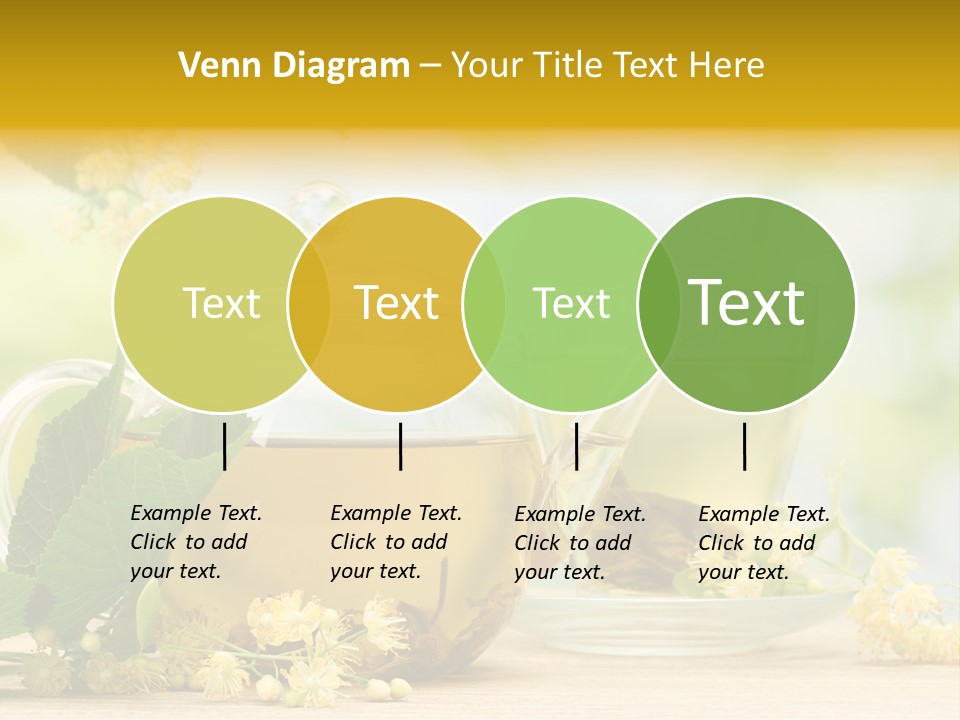 Relaxing Therapy Blue PowerPoint Template