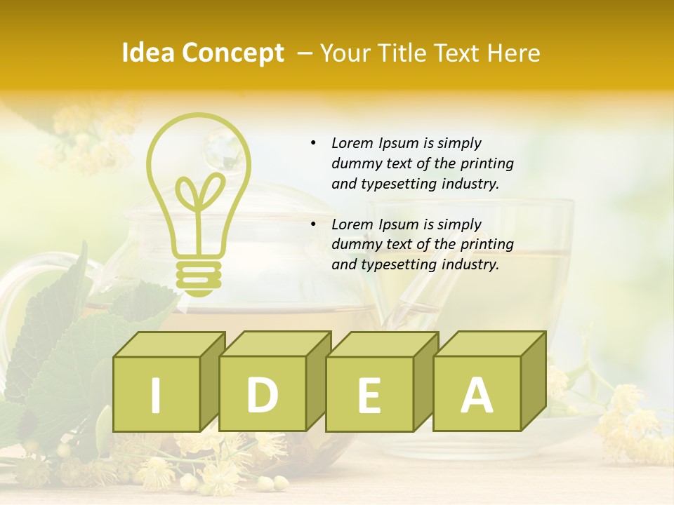 Relaxing Therapy Blue PowerPoint Template