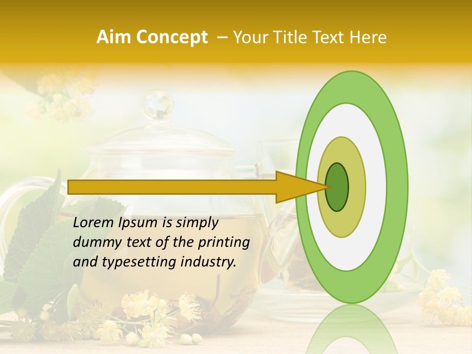 Relaxing Therapy Blue PowerPoint Template