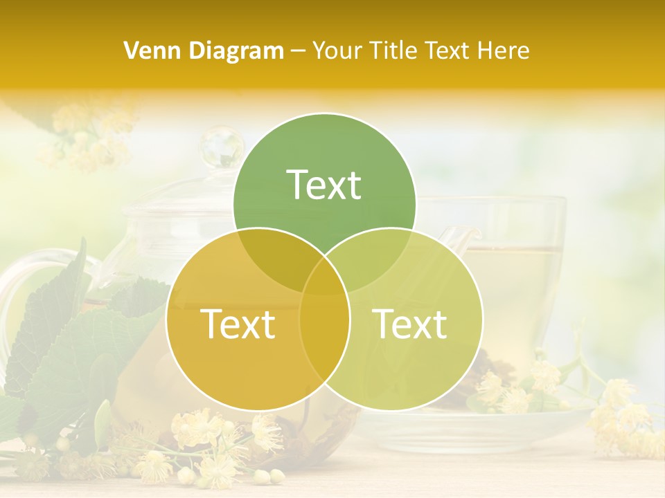 Relaxing Therapy Blue PowerPoint Template