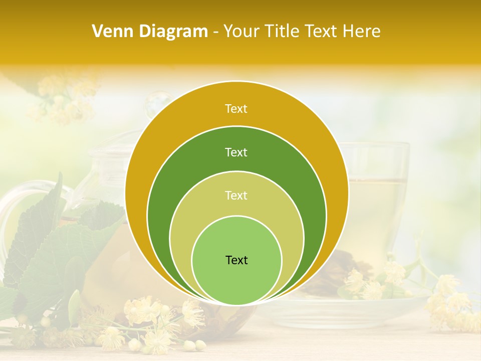 Relaxing Therapy Blue PowerPoint Template
