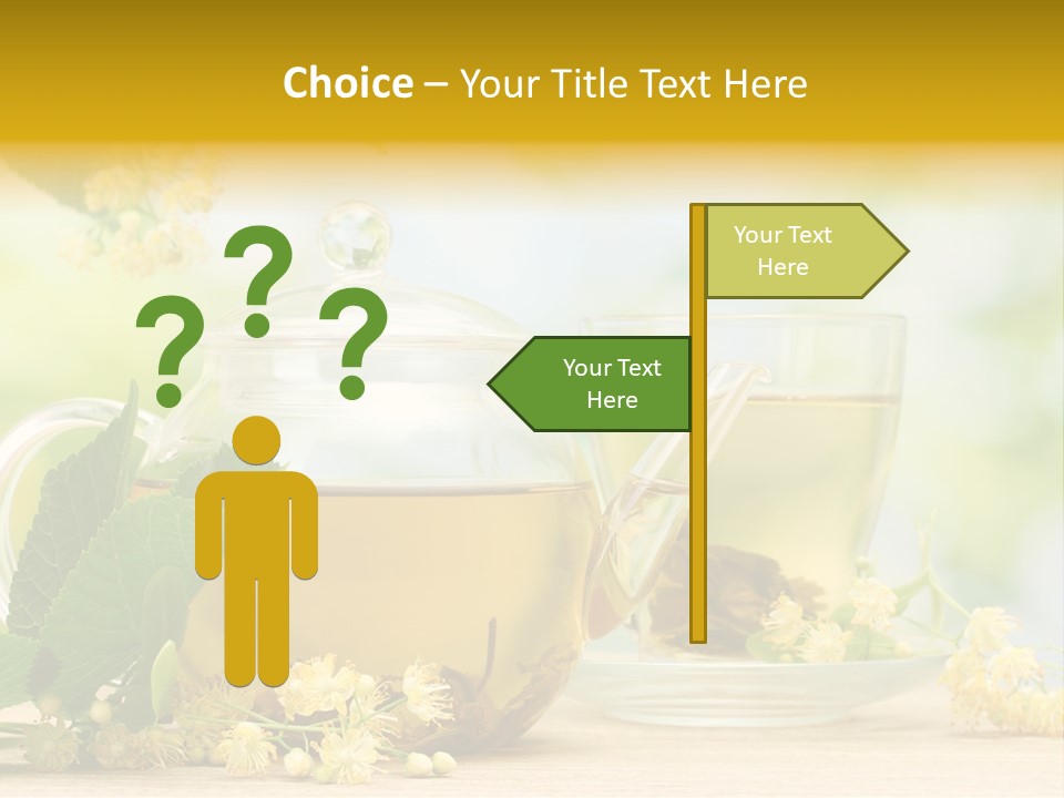 Relaxing Therapy Blue PowerPoint Template