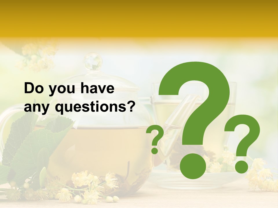 Relaxing Therapy Blue PowerPoint Template