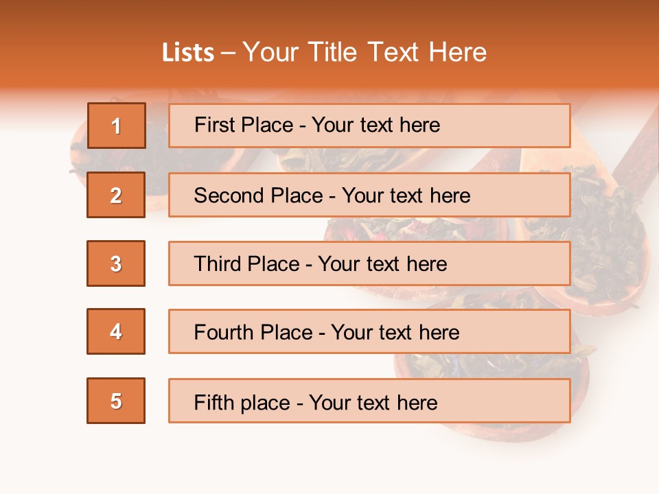 Drink Leaf Ceylon PowerPoint Template