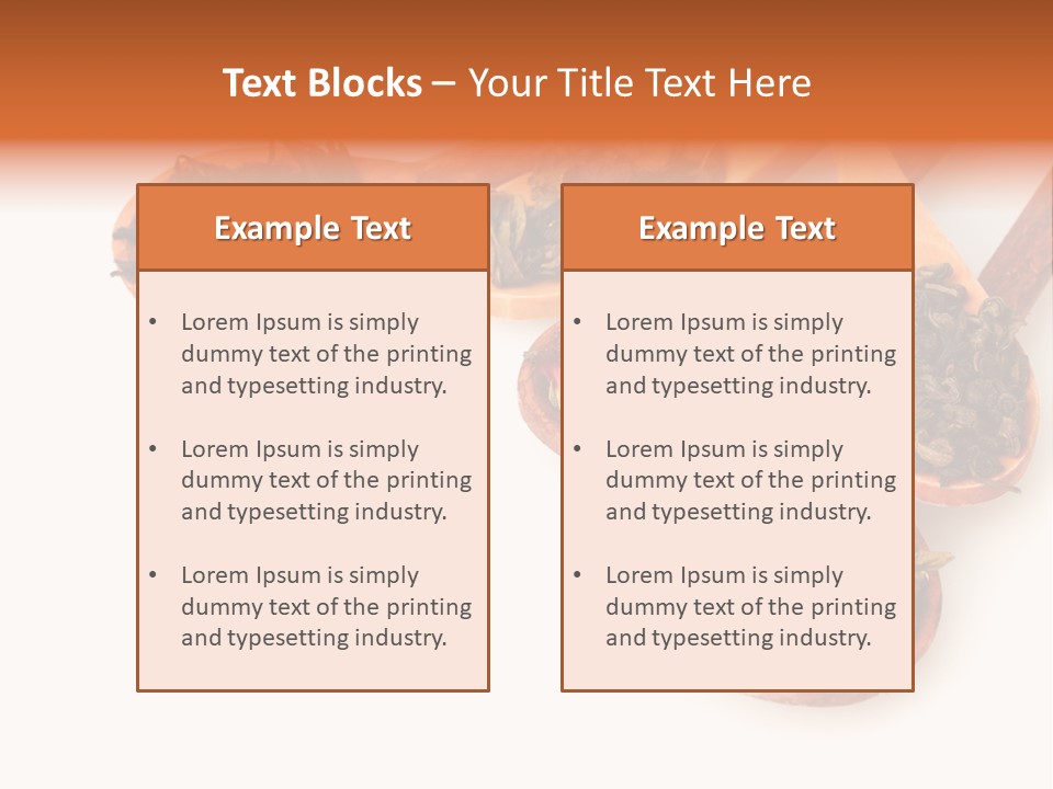Drink Leaf Ceylon PowerPoint Template