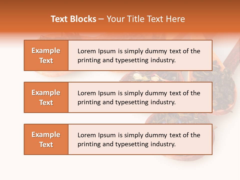 Drink Leaf Ceylon PowerPoint Template