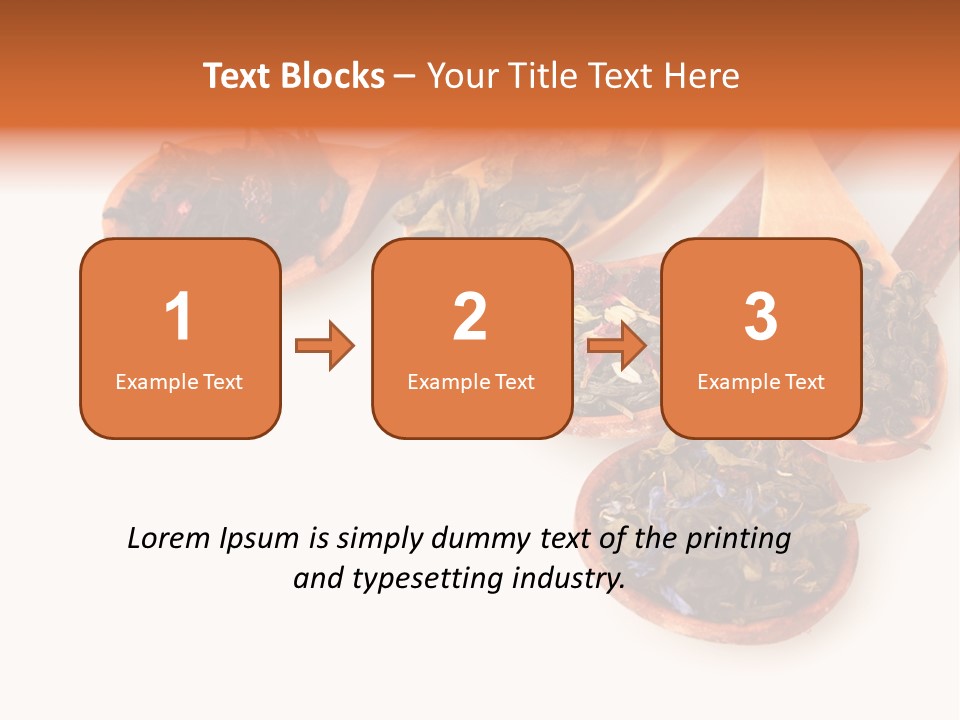 Drink Leaf Ceylon PowerPoint Template