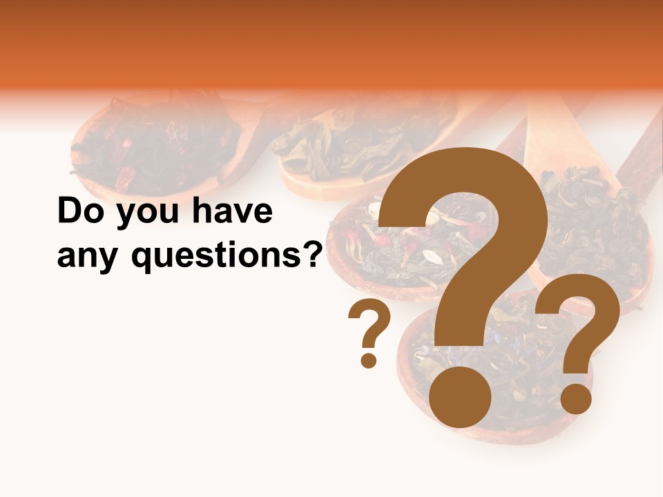 Drink Leaf Ceylon PowerPoint Template