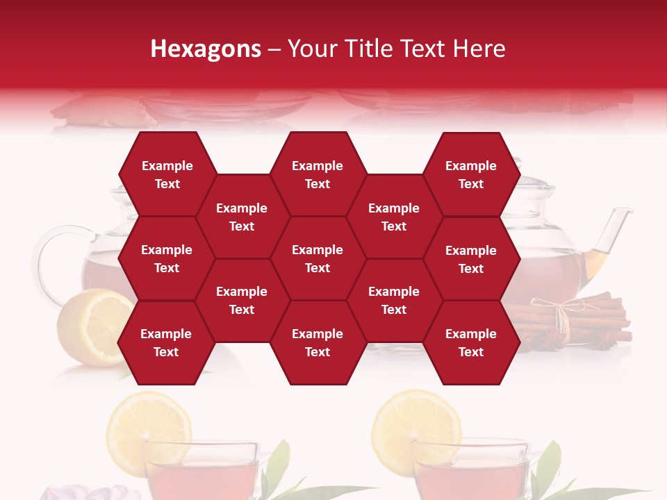 Orange Teapot Backgrounds PowerPoint Template