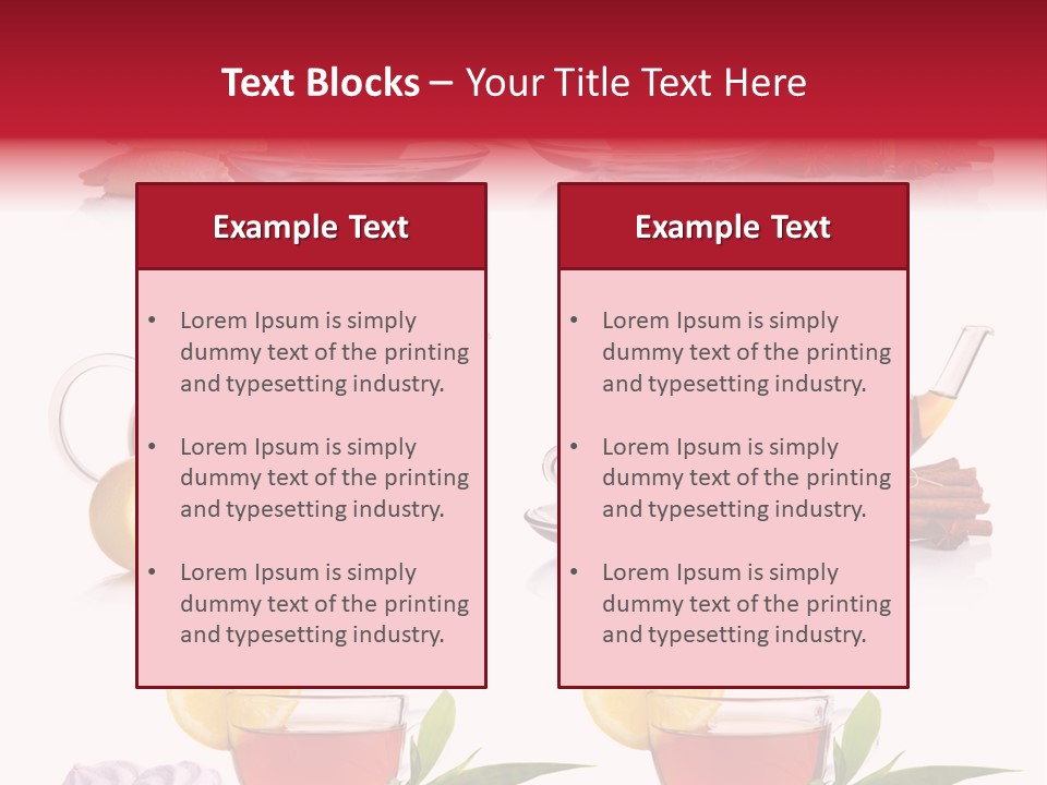 Orange Teapot Backgrounds PowerPoint Template