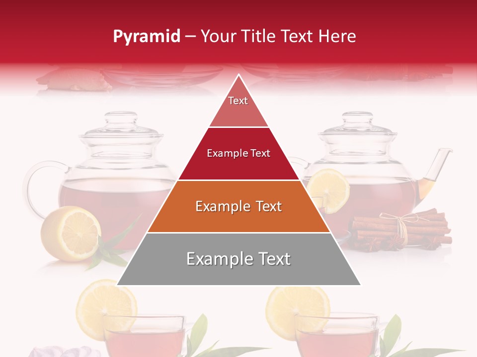 Orange Teapot Backgrounds PowerPoint Template