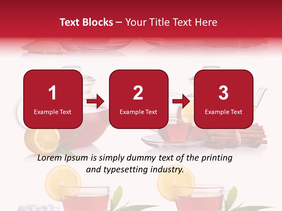 Orange Teapot Backgrounds PowerPoint Template