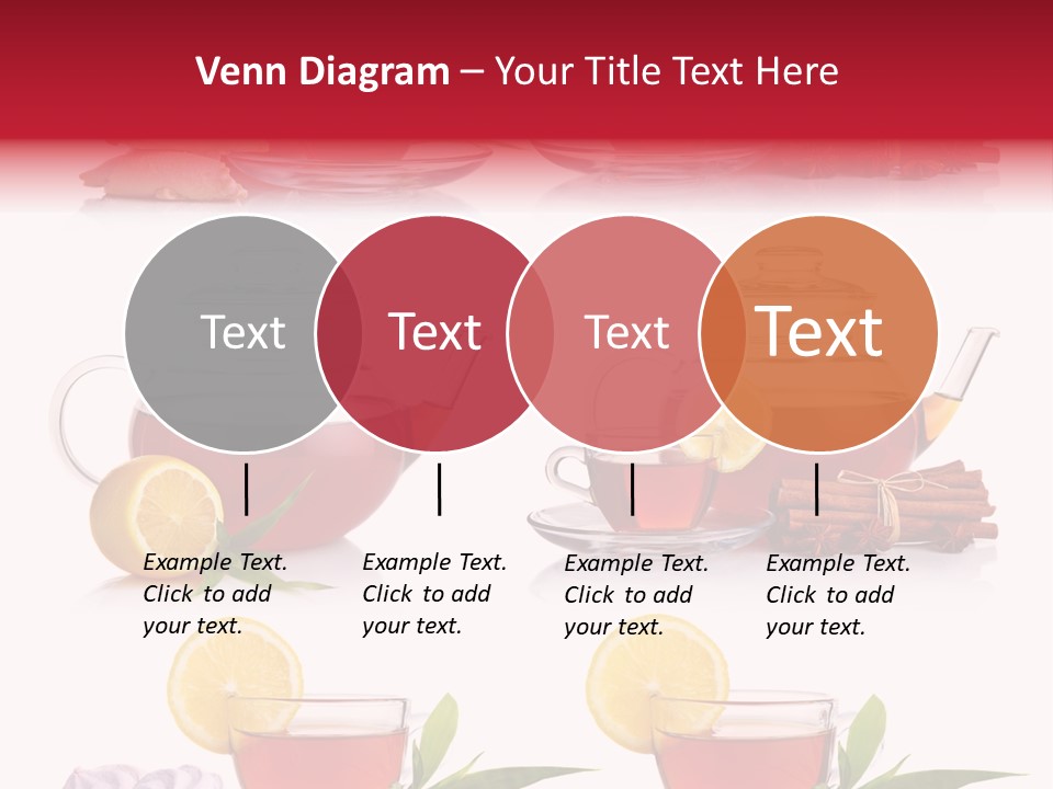 Orange Teapot Backgrounds PowerPoint Template