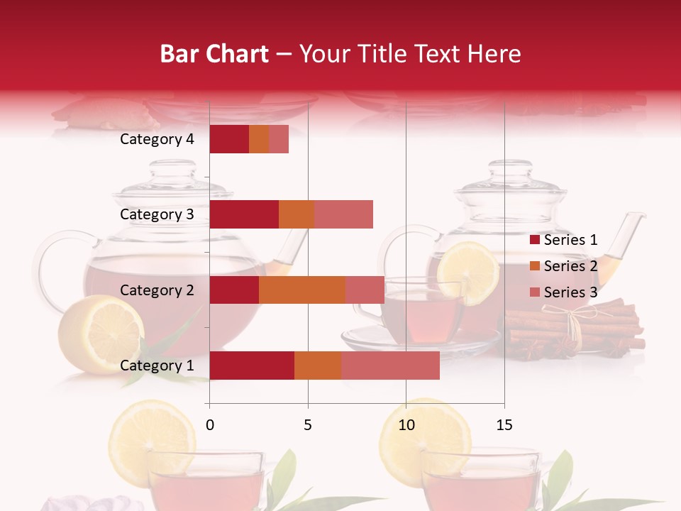 Orange Teapot Backgrounds PowerPoint Template