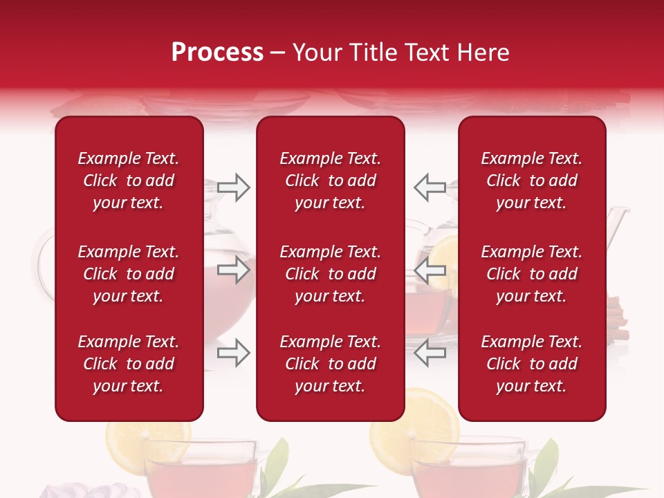 Orange Teapot Backgrounds PowerPoint Template
