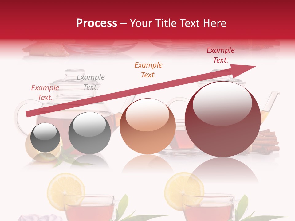 Orange Teapot Backgrounds PowerPoint Template