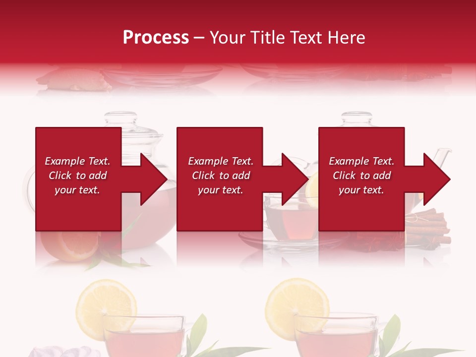 Orange Teapot Backgrounds PowerPoint Template