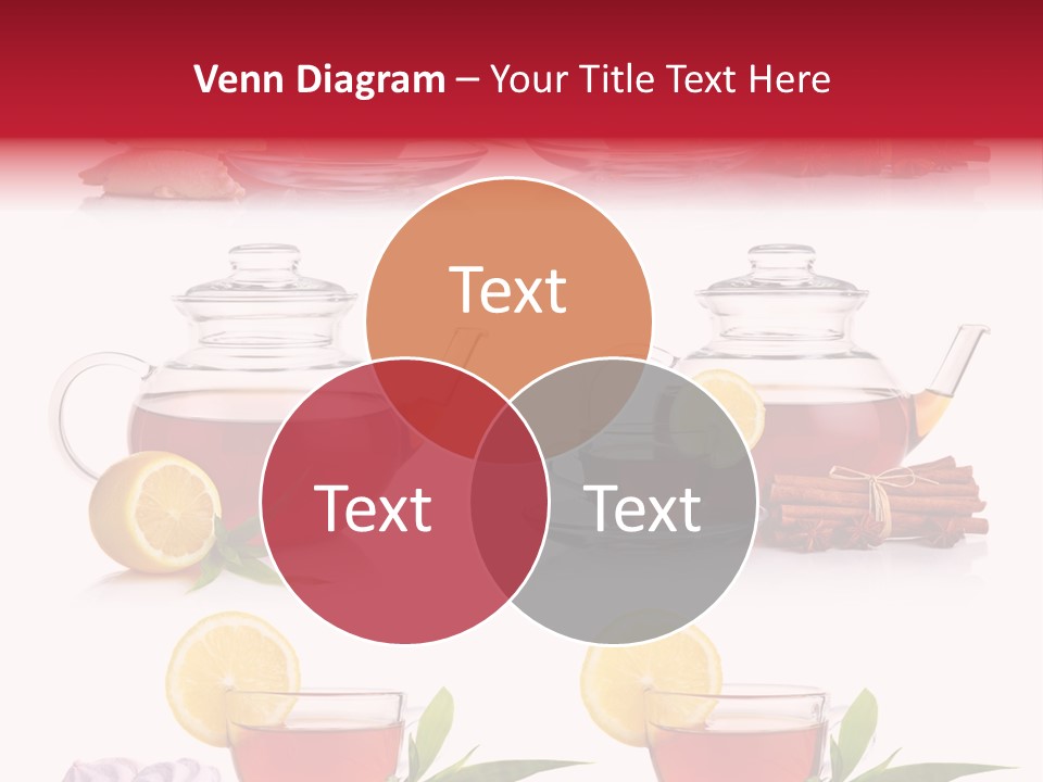 Orange Teapot Backgrounds PowerPoint Template