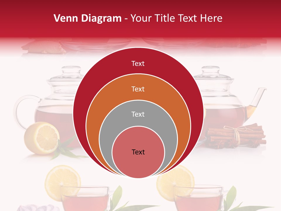 Orange Teapot Backgrounds PowerPoint Template