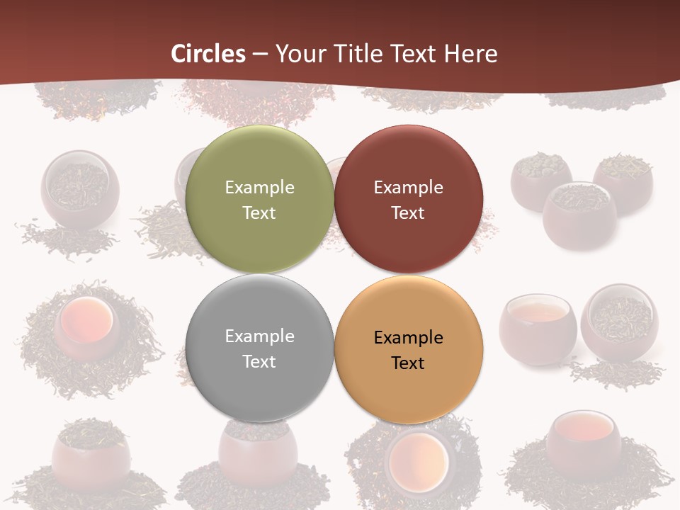 Yellow Cup Exotic PowerPoint Template