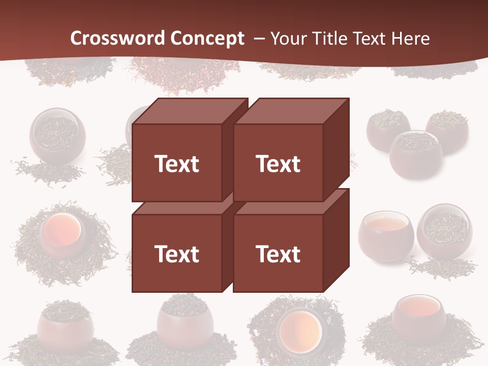 Yellow Cup Exotic PowerPoint Template