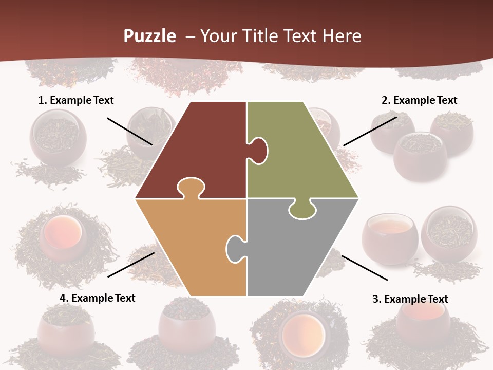 Yellow Cup Exotic PowerPoint Template