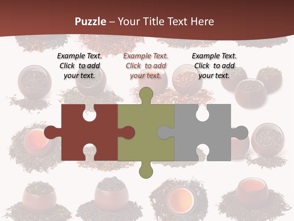 Yellow Cup Exotic PowerPoint Template