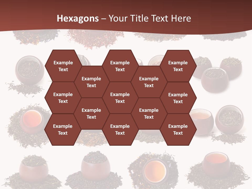 Yellow Cup Exotic PowerPoint Template