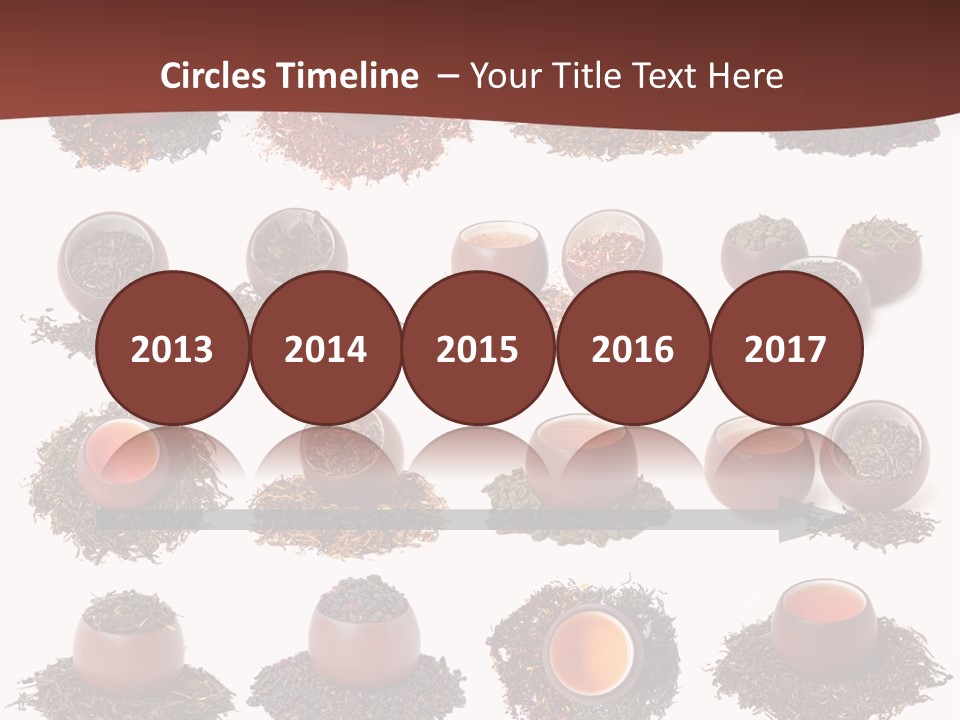 Yellow Cup Exotic PowerPoint Template