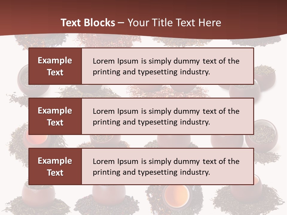 Yellow Cup Exotic PowerPoint Template