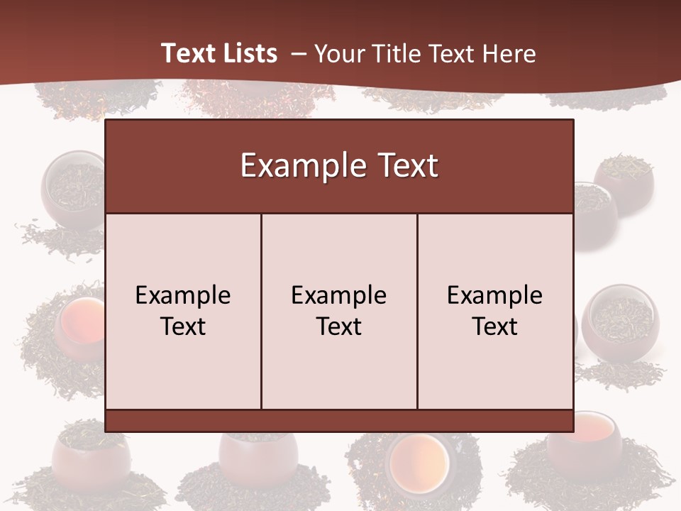 Yellow Cup Exotic PowerPoint Template