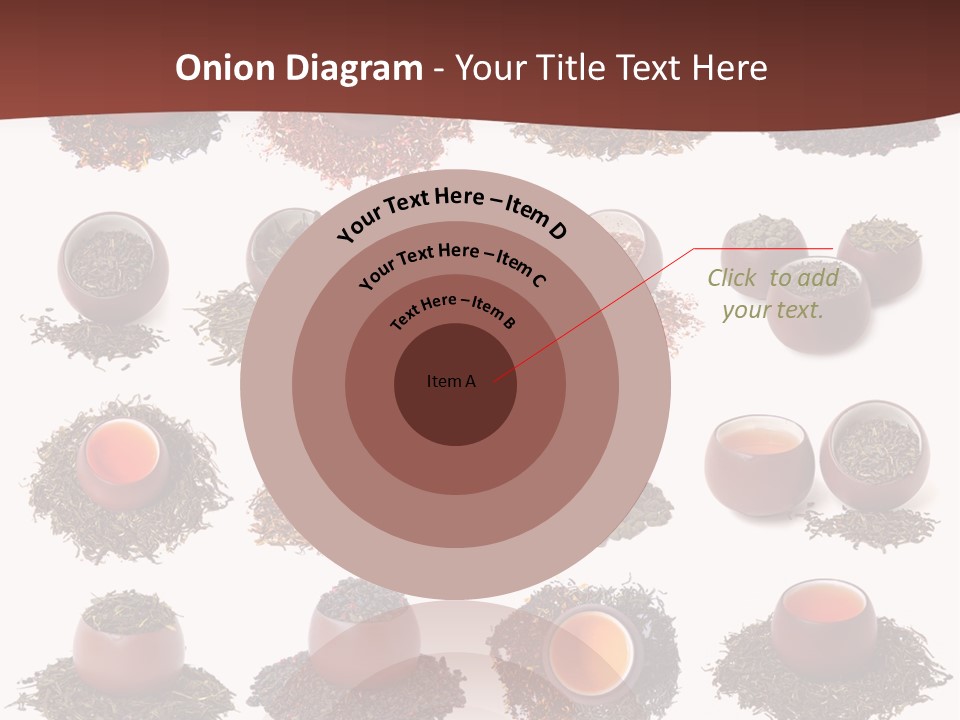 Yellow Cup Exotic PowerPoint Template