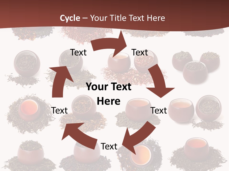 Yellow Cup Exotic PowerPoint Template