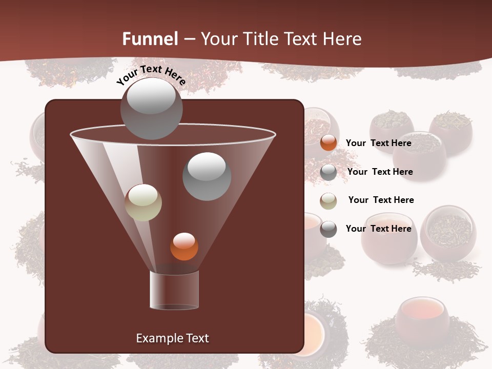 Yellow Cup Exotic PowerPoint Template