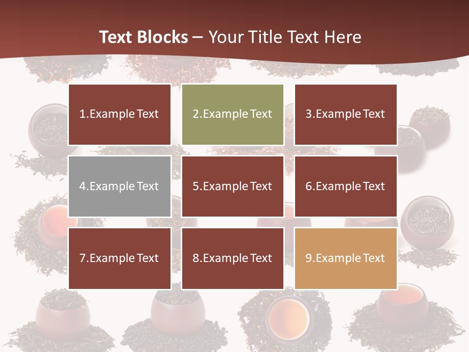 Yellow Cup Exotic PowerPoint Template