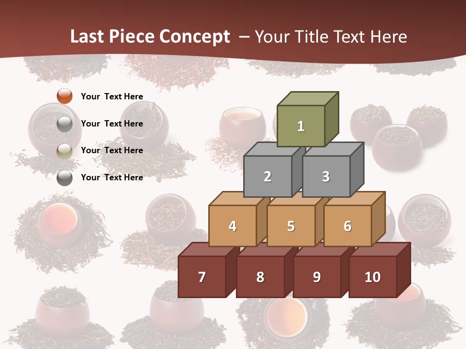 Yellow Cup Exotic PowerPoint Template