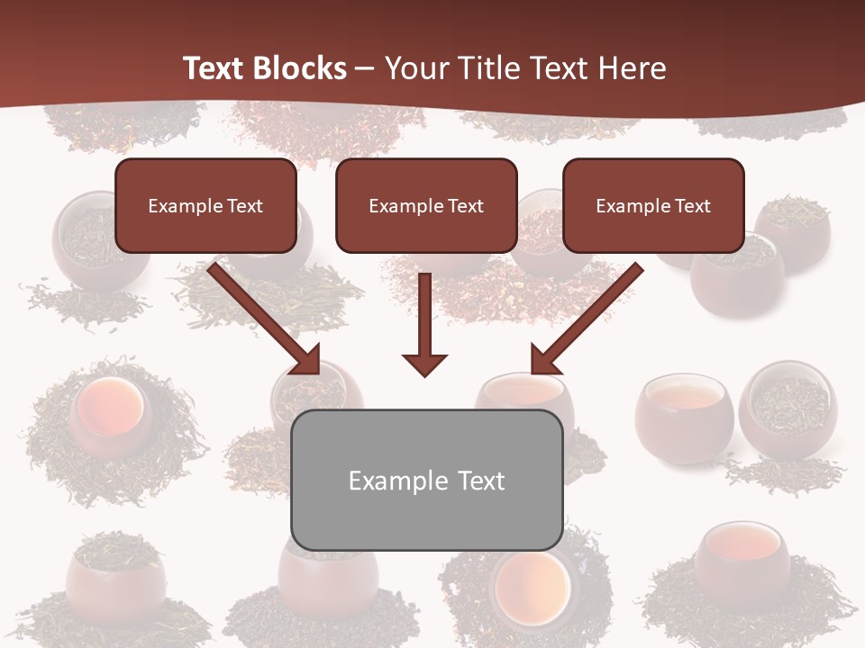 Yellow Cup Exotic PowerPoint Template