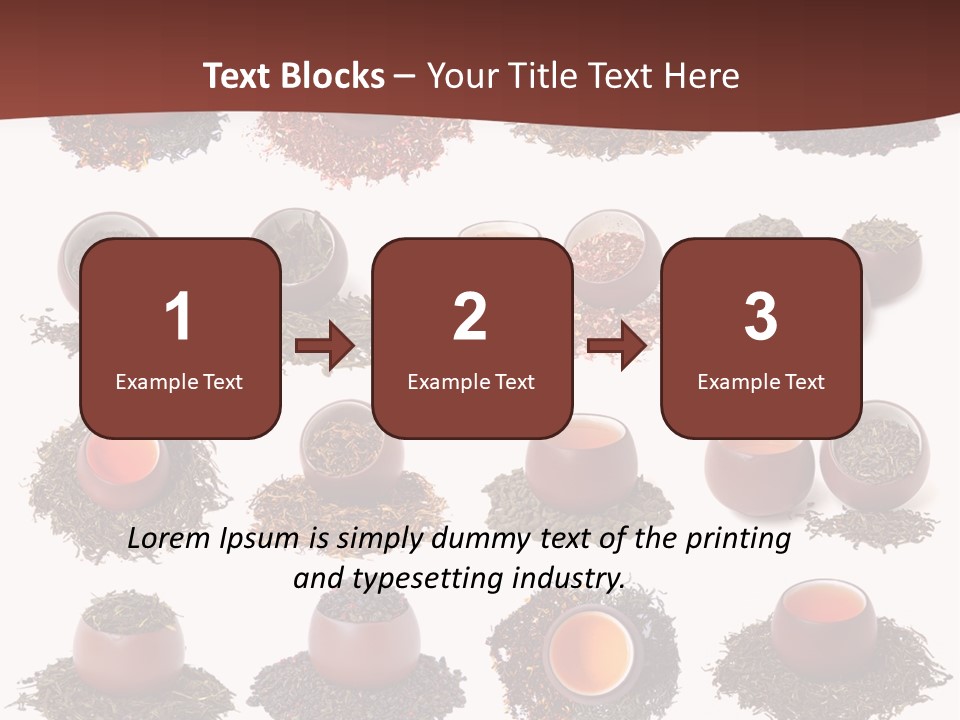 Yellow Cup Exotic PowerPoint Template