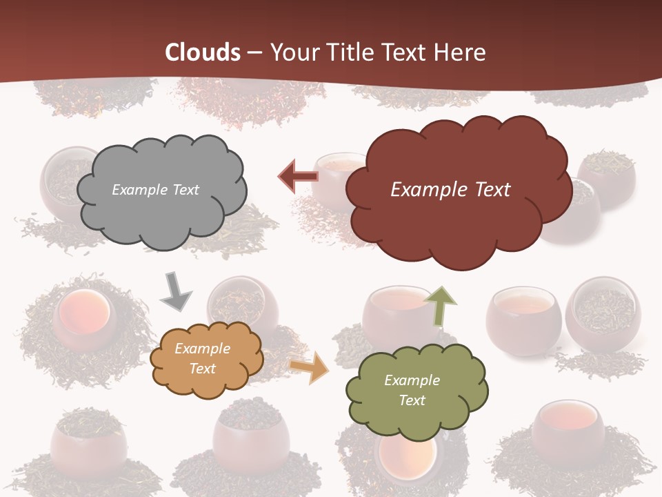 Yellow Cup Exotic PowerPoint Template