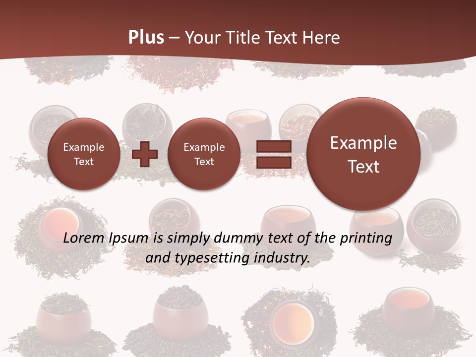 Yellow Cup Exotic PowerPoint Template