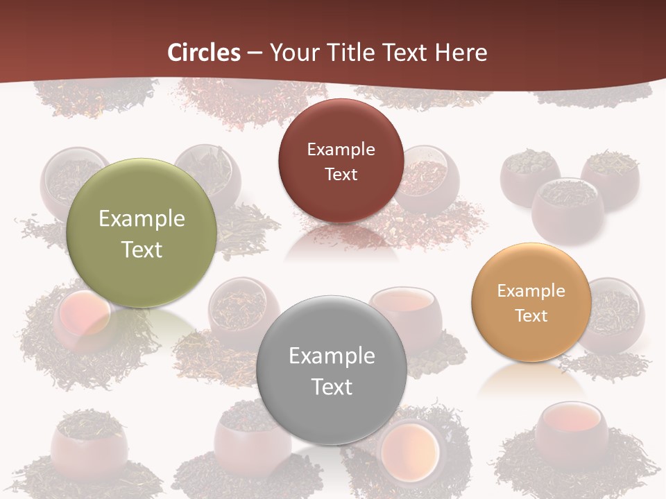 Yellow Cup Exotic PowerPoint Template